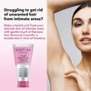 Hair Removal Cream for Intimate Skin with After Wax Soothing Serum with Vitamin C, 60 Gram view 2