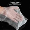 100pcs DIY Full Cover Facial Mask Gauze, Breathable Skin Care Gauze with Uniform Mesh, Disposable Beauty Gauze Mask for Facial Spa, Skin Care Facial Paper for SPA Beauty Salon Home view 3