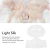 50 Pieces Neck Facial Mask Sheet, Precut Light Silk Facial Mask Paper, Disposable Skin Care Mask for Women Girls, Neck Facial Mask Paper for Salons Spas Home Skin Management view 2