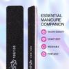 10PCS Jumbo Size PANA Professional Double Sided Nail Files - Black, 100/100 Grit - Emery Board Nail Buffering File Manicure Pedicure Nail Polisher Washable view 2