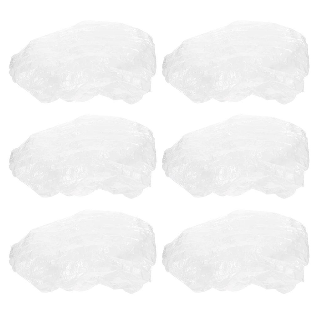 CALLARON 200pcs Disposable Bath Caps Multi-purpose Shower Hats for Home Salon Travel Lightweight Female Practical Hair Wraps for All