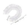 CALLARON 200pcs Disposable Bath Caps Multi-purpose Shower Hats for Home Salon Travel Lightweight Female Practical Hair Wraps for All view 4