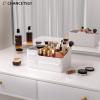 CHANCETSUI Makeup Organizer With Drawers, Makeup Desk Organizer, Bathroom Countertop Organizer for Cosmetics, Vanity Holder for Lipstick, Makeup Brush Holder/Organizer (White) view 2