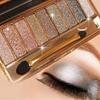 Virtegasas Glitter Eyeshadow Pallet Makeup Sets, 9 Colors Shimmer Sparkle Eyeshadow Palette Diamond Bright Makeup Shimmery Sparkly Glittery Highly Pigmented Waterproof Long-lasting Eye Shadow Palette view 1