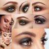 Virtegasas Glitter Eyeshadow Pallet Makeup Sets, 9 Colors Shimmer Sparkle Eyeshadow Palette Diamond Bright Makeup Shimmery Sparkly Glittery Highly Pigmented Waterproof Long-lasting Eye Shadow Palette view 2