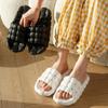 Spa Slippers Massage Bubble Slides Slippers for Women,Funny Non-slip Gym House Slippers Shower Bedroom Slippers,Soft Pillow Stress Relief Slide Sandals for Ladies ( Color : Green , Size : EUR36-37 ) view 2