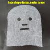 100pcs White Gauze Facial Mask, DIY Disposable Gauze Face Mask for Skin Care, Soft and Skin Friendly Facial Mask Paper, Pre Cut Gauze Face Pads for Beauty Salon or Home Skin Management view 2