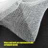 100pcs White Gauze Facial Mask, DIY Disposable Gauze Face Mask for Skin Care, Soft and Skin Friendly Facial Mask Paper, Pre Cut Gauze Face Pads for Beauty Salon or Home Skin Management view 3
