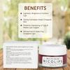 Verem NicoLips Lip Scrub Balm Lightening and Brightening Dark Lips for Men and Women Dry Lips/Smoker/Chapped Lip & Lipstick Stains Removal Lipcare, 20 g view 3