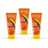 NO-AD SPF 50 SPORT Sunscreen Lotion | Hypoallergenic | Broad Spectrum UVA/UVB Protection | Water Resistant | Octinoxate & Oxybenzone Free with moisturizing Vitamin E and Aloe 3oz | Pack of 3 view 1