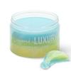 Blossom Layered in Luxury Glowing Scented Lather Foaming Body Sugar Scrub Exfoliating Polish with Skin Brightening Vitamin C, Cruelty Free, 300ml, Peach view 1