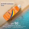 NO-AD SPORT SPF 50 Sunscreen Spray | Non-Greasy, Waterproof and Non toxic Sunscreen | Body Sunscreen | Suitable for All Skin Types | Broad Spectrum Protection for Active Lifestyles | 9 oz view 2