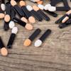 AUEAR, 50 Pack Disposable Eye Shadow Brush Sponge Tipped Oval Makeup Tool Dual Sides Cosmetic Applicator view 2