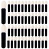 AUEAR, 50 Pack Disposable Eye Shadow Brushes Makeup Oval Applicators view 1