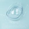 Framendino, 2 Pack Nail Soak Tray Manicure Bowl Soaker Bowls Clear view 2