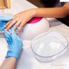 Framendino, 2 Pack Nail Soak Tray Manicure Bowl Soaker Bowls Clear view 4