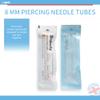 Saferly Body Piercing Needle Receiving Tubes - 8mm Plastic Disposable Piercing Needle Receiving Tubes - Body Jewelry Piercing Supplies (Box of 50) view 3