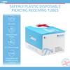 Saferly Body Piercing Needle Receiving Tubes - 8mm Plastic Disposable Piercing Needle Receiving Tubes - Body Jewelry Piercing Supplies (Box of 50) view 4