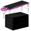Framendino, 50 Pack Black Disposable Massage Table Sheets Waterproof Non Woven Fabric Breathable Bed Cover for Salon Chair Hotel Lash Beds view 1
