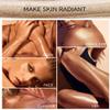 MAEPEOR Body Luminizer 6 Colors Waterproof Smooth Shimmer Face Glow Illuminator Non-sticky Liquid Highlight (30 ML, 06 Rose Pink) view 2
