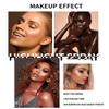 MAEPEOR Body Luminizer 6 Colors Waterproof Smooth Shimmer Face Glow Illuminator Non-sticky Liquid Highlight (30 ML, 06 Rose Pink) view 4