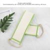 2PCS Linen Exfoliating Back Washcloth, Double Sided Use Back Scrubber with Handle, Bath Towel to Remove Dead Skin Relax Body, Deep Cleaning Exfoliating Body Scrubber for Men Women Skin Care view 2