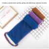 3pcs Nylon Exfoliating Back Scrubber, Extended Back Scrubber Belt with Handles, Foldable Portable Skin Massages Back Washcloth for Shower, Deep Cleaning Body Scrubber Towel for Men Women view 3