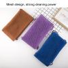 3pcs Nylon Exfoliating Back Scrubber, Extended Back Scrubber Belt with Handles, Foldable Portable Skin Massages Back Washcloth for Shower, Deep Cleaning Body Scrubber Towel for Men Women view 4