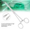 Professional Body Piercing Plier - 316L Stainless Steel Tool for Ear, Lip, Navel, Nose, Tongue, Septum - Sponge Forceps Clamp view 2