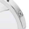 8in LED M keup Mirror with Touching Switch, 360 Rot tion, Lighted 3X M gnifying, Bright Si er view 3