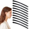 50 Black Jumbo Bobby Pins, 2.56 Inch Metal Hair Clips Hair Pin Bobby-pins Hairpins Hair Accessories for Women Thick Long Updo Hair Style view 1