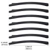 50 Black Jumbo Bobby Pins, 2.56 Inch Metal Hair Clips Hair Pin Bobby-pins Hairpins Hair Accessories for Women Thick Long Updo Hair Style view 2