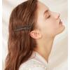 50 Black Jumbo Bobby Pins, 2.56 Inch Metal Hair Clips Hair Pin Bobby-pins Hairpins Hair Accessories for Women Thick Long Updo Hair Style view 4
