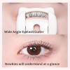 2-Piece Eyelash CurlersEasy to Use Eyelash CurlerLash CurlerWide Angle and Local Eyelash CurlersLasting Eyelash Shaping, Natural Eyelash Curl view 3