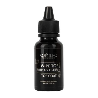 KOMILFO Rubber Base Gel Coat - Milky White (8ml, 15ml, 30ml) - No Sticky Layer, LED/UV Soak Off - Includes Top Coat (30ml)