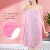 10 Pieces Hygiene Disposable Bath Wrap, Nonwovens Disposable Spa Body Wrap with Adjustable Elastic Band, Comfortable and Soft Disposable Robes for Beauty Salon Bath Hotel Travel view 3