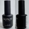 KOMILFO Rubber BASE Gel Coat 8ml / 15ml / 30ml / Fiber/X-Base/Cover/French BASE Milky White/TOP Coat WIPE/TOP NO WIPE WITHOUT (TOP No-Wipe 15ml. (No UV filters)) view 4