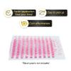 ESFY LASHES PRO CURL SPEEDY FANS, Promade Volume Eyelash Extension, False Eyelashes Volume Fan From 3D To 20D, Curl C CC D, Thickness 0.03~0.10mm, Length 8~20mm For Eyelashes Natural Look, Glamour Look, Super Dark, Super Light, Procurl 14D-0.03-CC (1 view 3