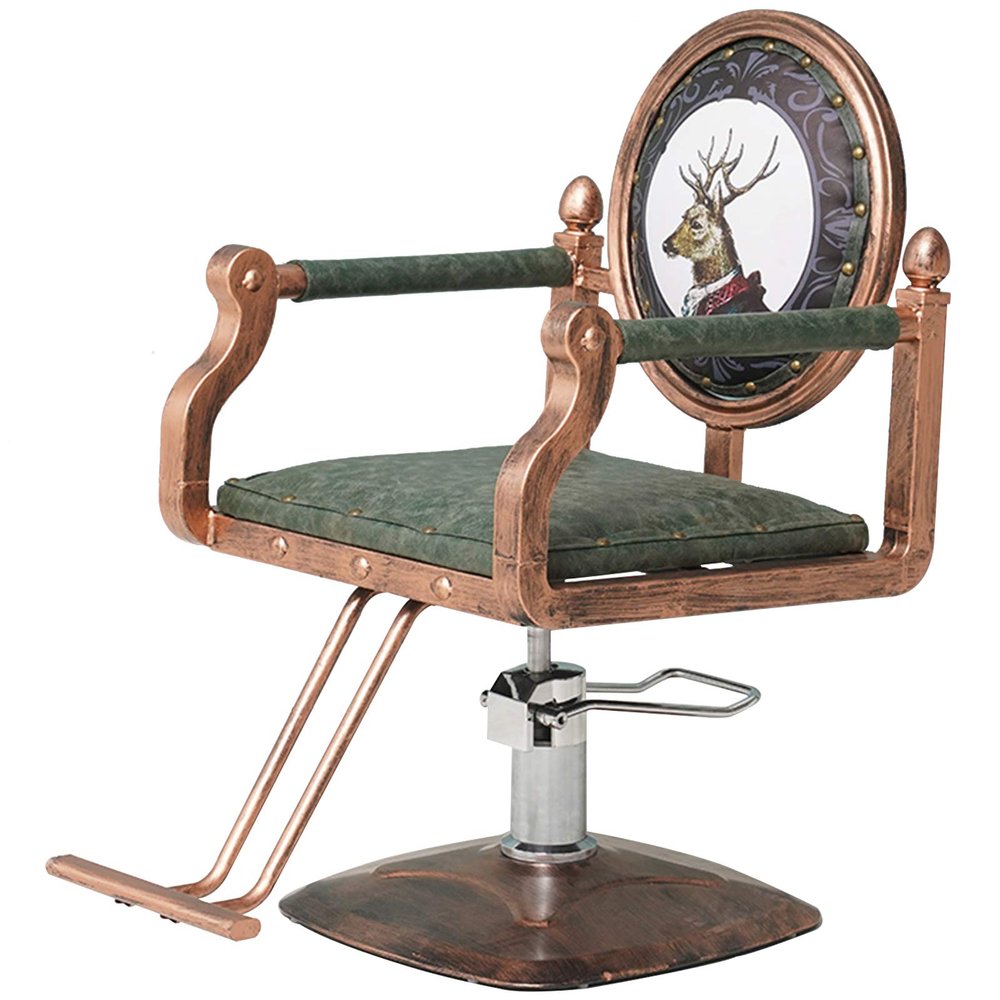 DFONCE Barber Chair Salon Hairdressing Barber Chair,Hydraulic Barber Chair Salon Hair Beauty Chair Styling Equipment,C (Color : A)
