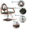 DFONCE Barber Chair Salon Hairdressing Barber Chair,Hydraulic Barber Chair Salon Hair Beauty Chair Styling Equipment,C (Color : A) view 2