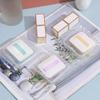 FOMIYES 10pcs Makeup Sponge Holder Case Triangle Square Travel Holder Cosmetic Egg Makeup Sponge Powder Puff Protective Container Storage Box view 2