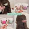 Moving Butterfly Hair Clips, 7 Pcs Flying Butterfly Hairpin, Moving Flying Butterfly Shiny Hair Clips Barrettes for Women, Sweet Butterfly Hairpin with Moving Wings view 4