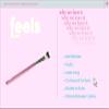 Feels Lash Cleaning Brush Eyelash Extensions Shampoo Brush Soft Curved Fluffy Cleansing (10 pack, Pink) view 2