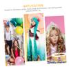 Abaodam 1 Pair Stuffed Headwear Fox Cosplay Ears Plush s Hairpin Cat s Hairpin Fox Cat s Hair Barrettes for Girls Decorative Artificial Japan Fabric view 2