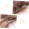 Abaodam 1 Pair Stuffed Headwear Fox Cosplay Ears Plush s Hairpin Cat s Hairpin Fox Cat s Hair Barrettes for Girls Decorative Artificial Japan Fabric view 4