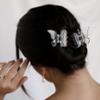 Ettika Hair Accessory for Women | Butterfly Hair Claw Clip | Clear Acrylic Hair Clip | Large Clip view 2