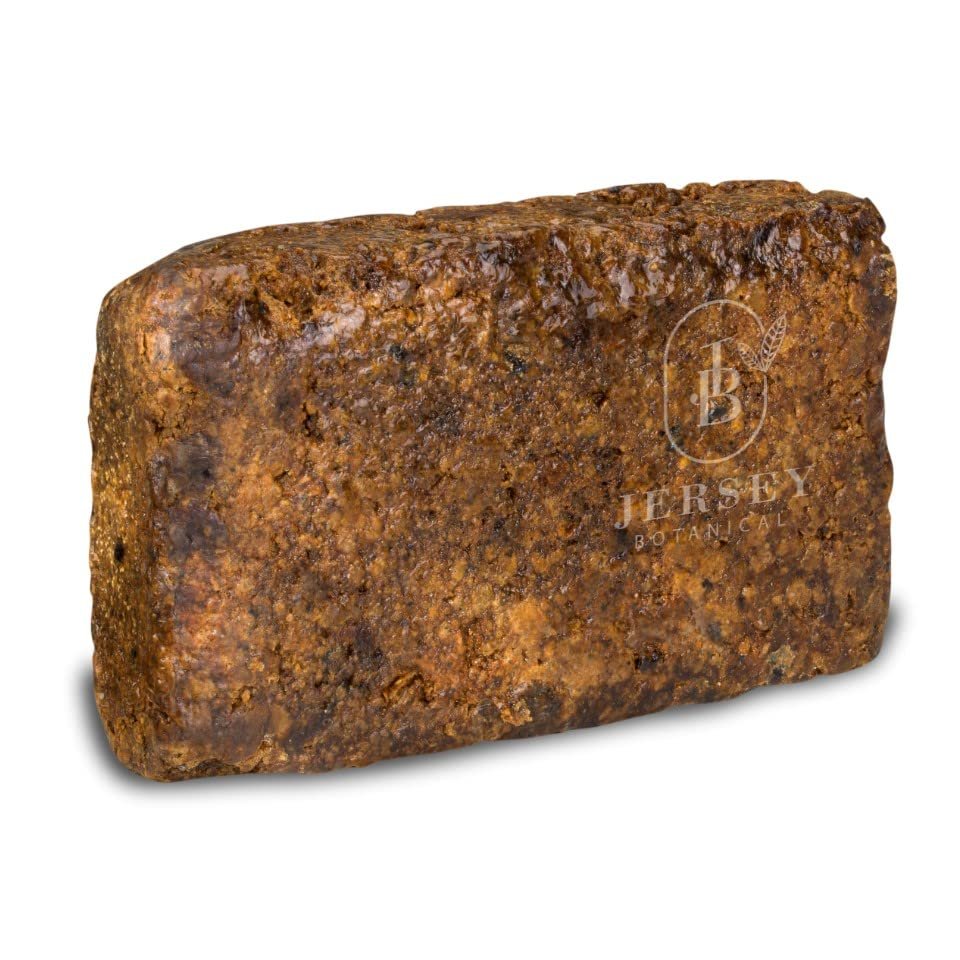 Raw African Black Soap 1 lb. Bar Acne Treatment & Dark Spot Remover. All Skin Types-Face, Body, and Hair. From Ghana, West Africa. Anti-Aging, Ethnic, or White Oily Skin. Use Our Shea Butter afterward