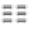 6 Pack Replacement Coarse Roller Head for Electric Callus Remover, Foot File Pedicure Tools Refill Rollers for Feet Callus Shaver Pedicure Kit (6pcs Different Coarse) view 1