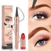 Anifer Liquid Microblading Dark Brown Eyebrow Pencil. - Waterproof, Long-Lasting, Natural, 4-Point Fork-Tip Eyebrow PenDark Brown 2# view 3