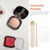 1 Set Palette Stick Foundation Mixing Tray Cosmetic Mixing Palette Foundation Palette Makeup Supplies Cosmetic Palette Makeup Mixing Plate Makeup Mixing Palette Makeup Plate view 4